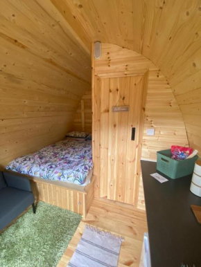 Wooden 2 berth Glamping pod